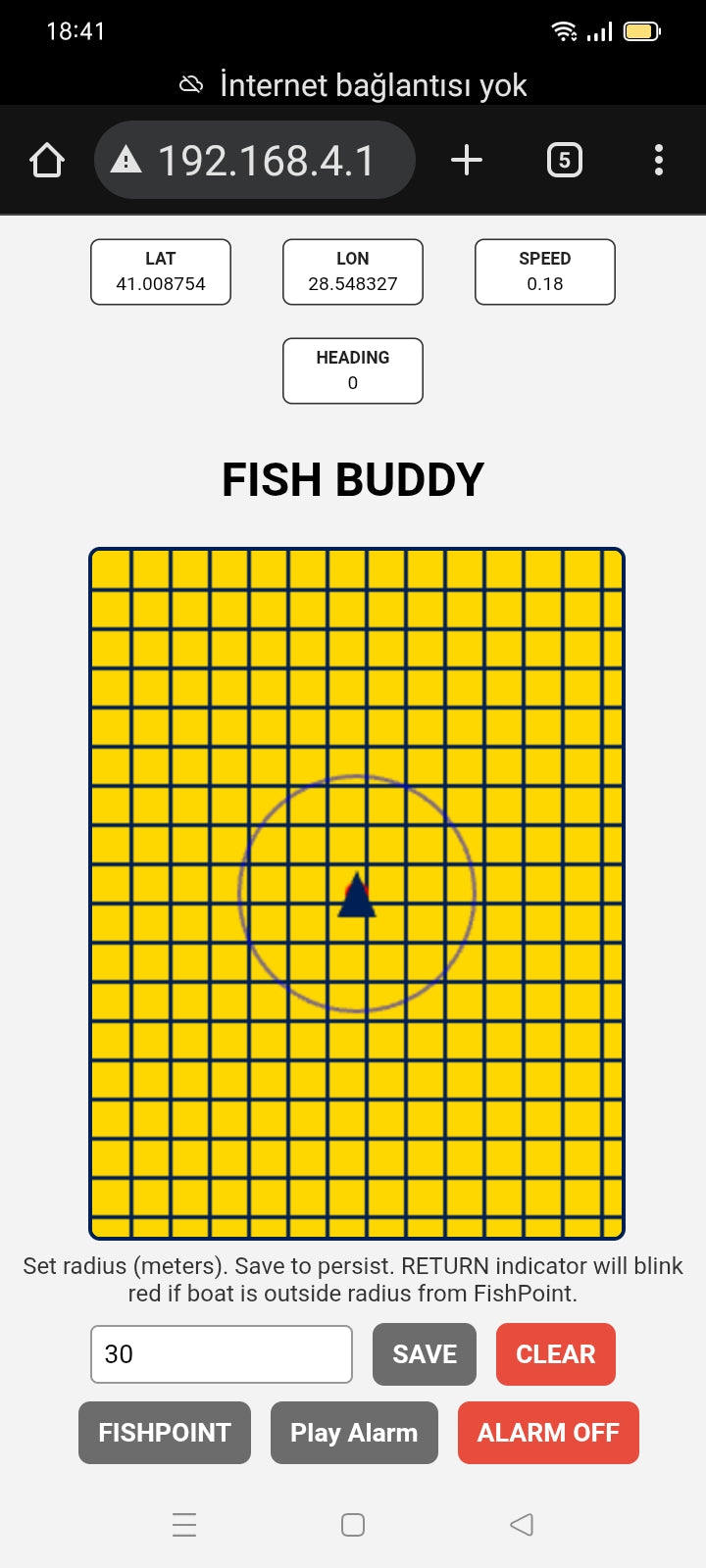 FISHBUDDY- SMART FISHING SPOT TRACKER& DRIFT ALARM